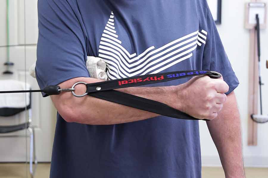 Wrist and shoulder physical therapy