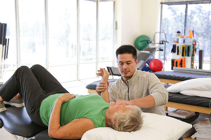 Shoulder and wrist physical therapy